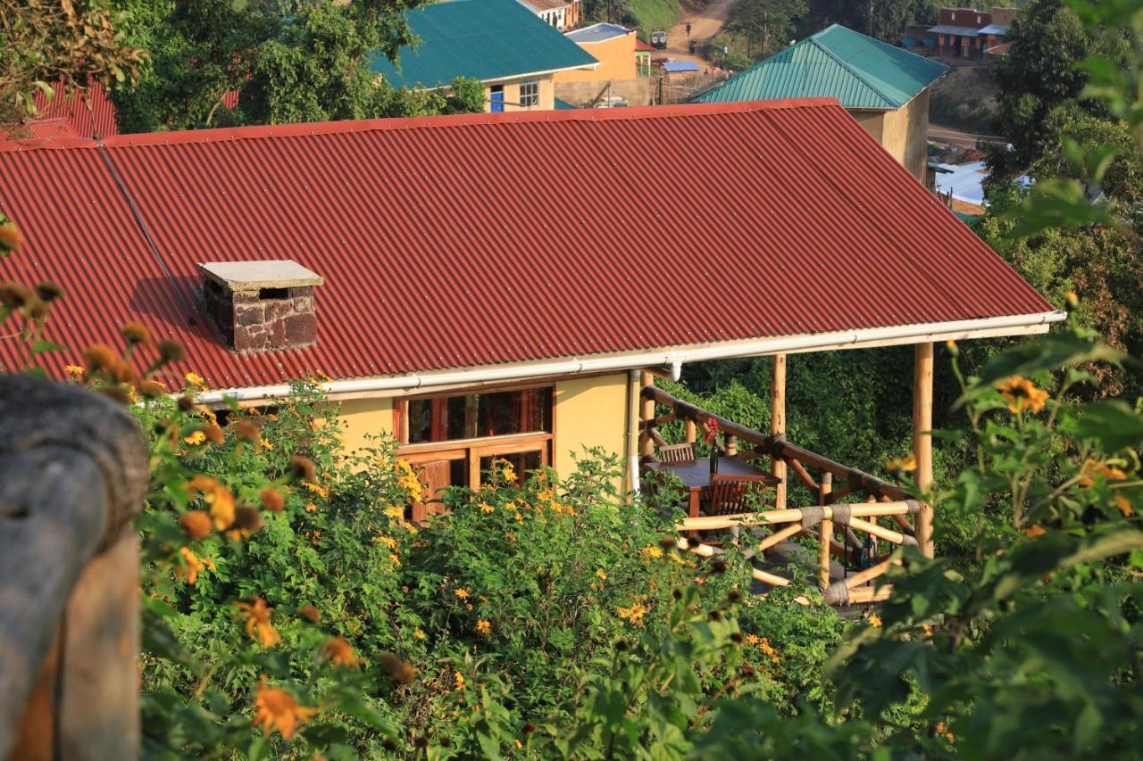 Nkuringo Bwindi Gorilla Lodge Bwindi Impenetrable Park Exterior foto