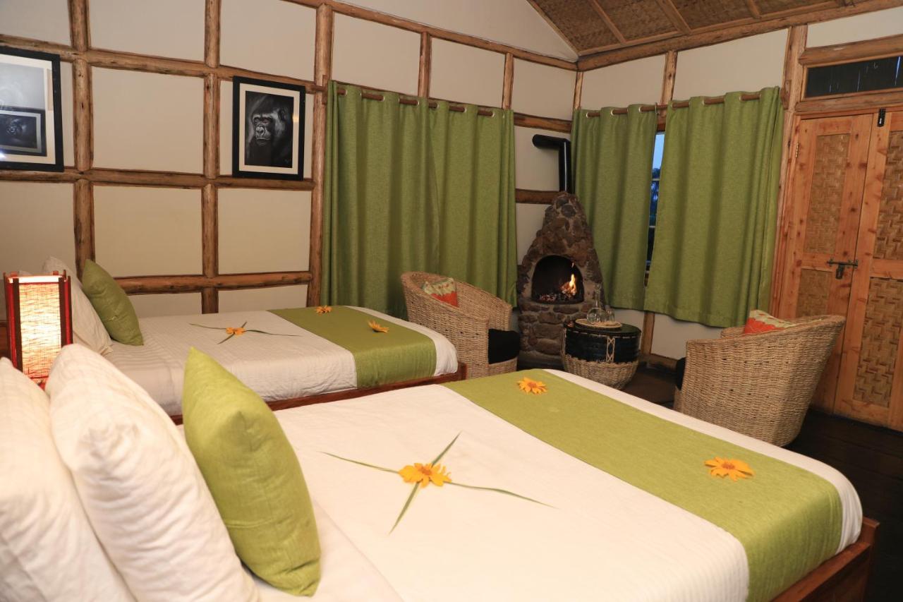 Nkuringo Bwindi Gorilla Lodge Bwindi Impenetrable Park Exterior foto