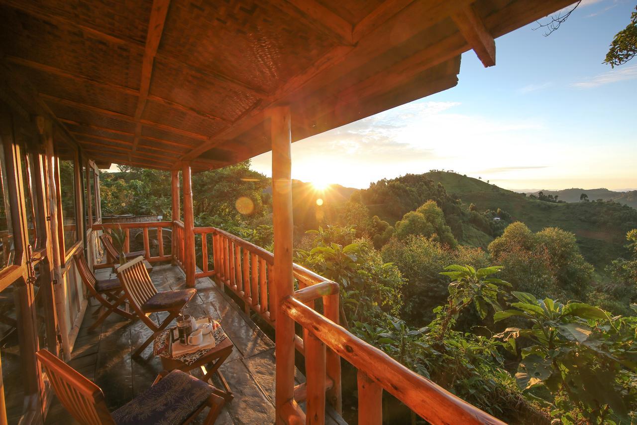 Nkuringo Bwindi Gorilla Lodge Bwindi Impenetrable Park Exterior foto